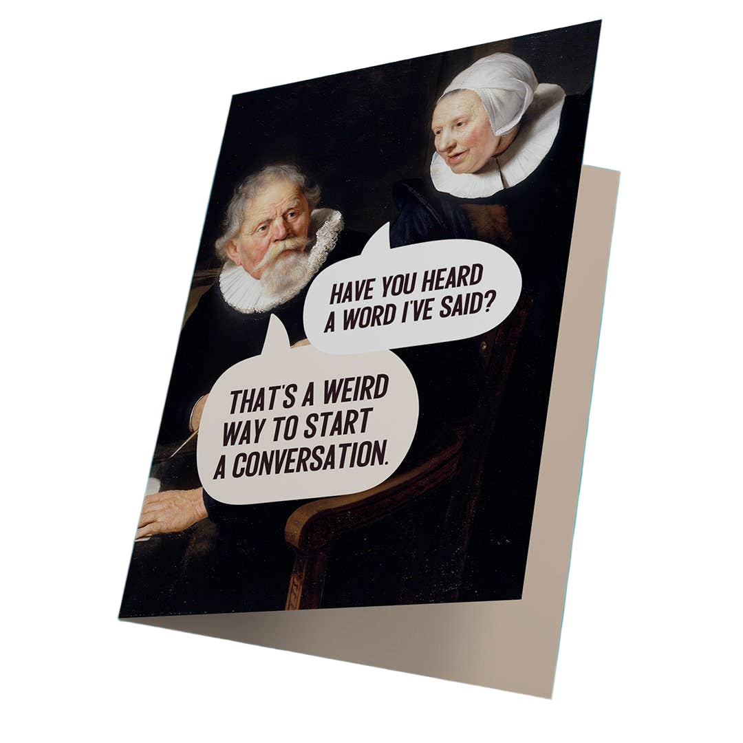 Favorite Conversationalist Card