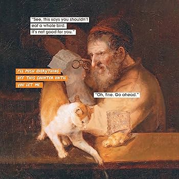 Cat People to Judge in Art and Life 2026 Wall Calendar