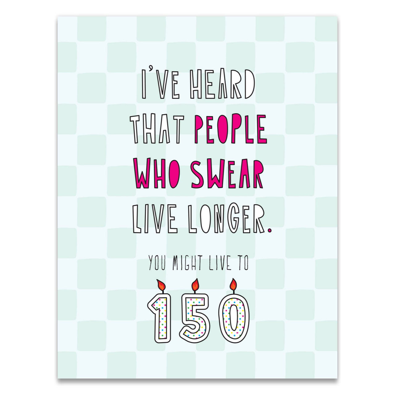 People Who Swear Card