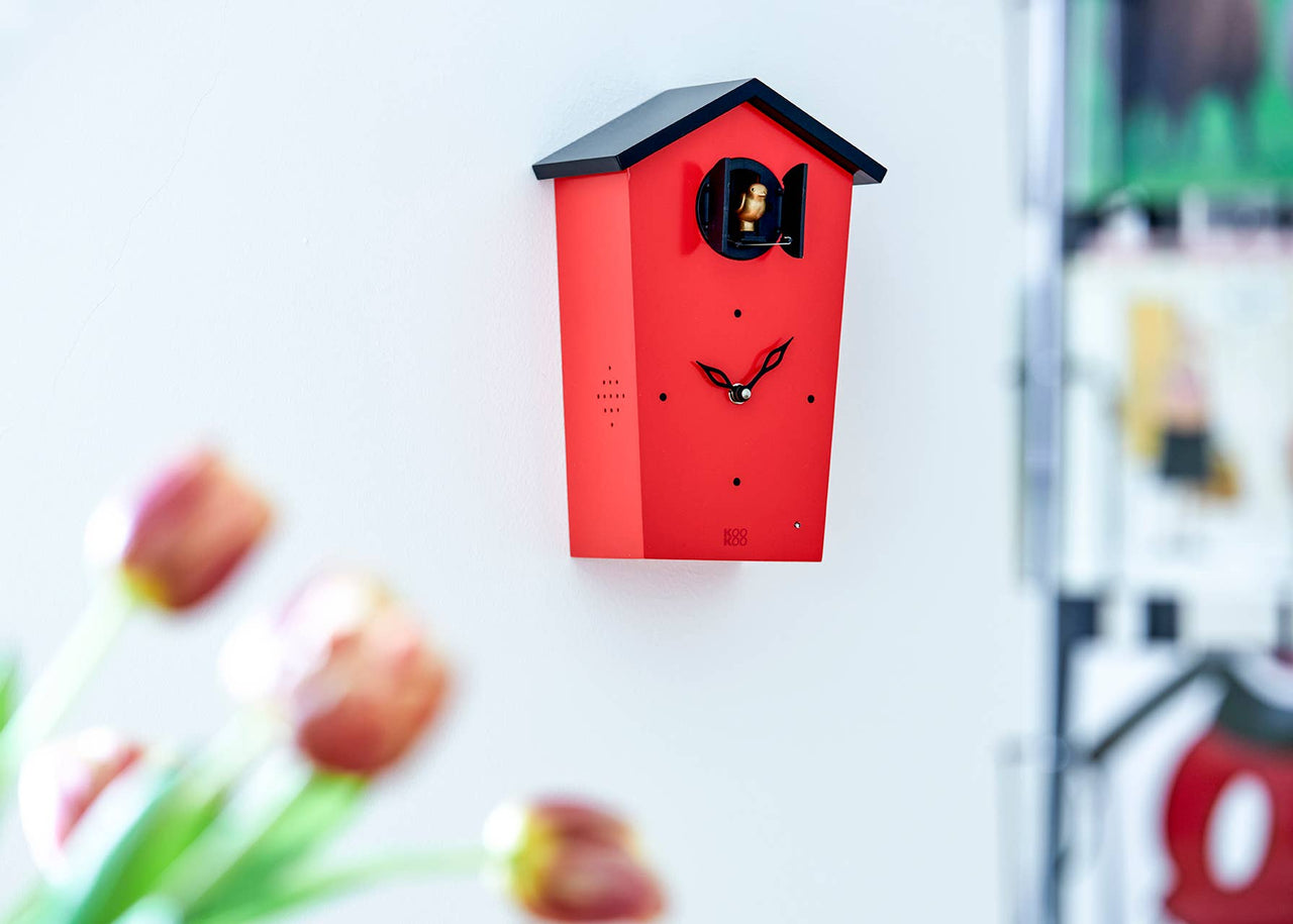 BirdHouse Cuckoo Clock | Red