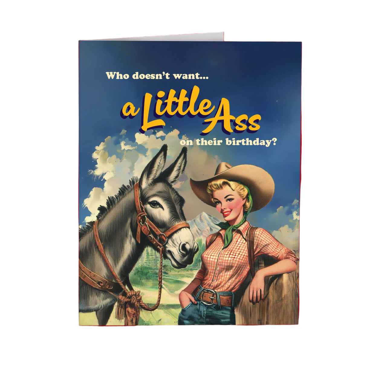 A Little Ass Card