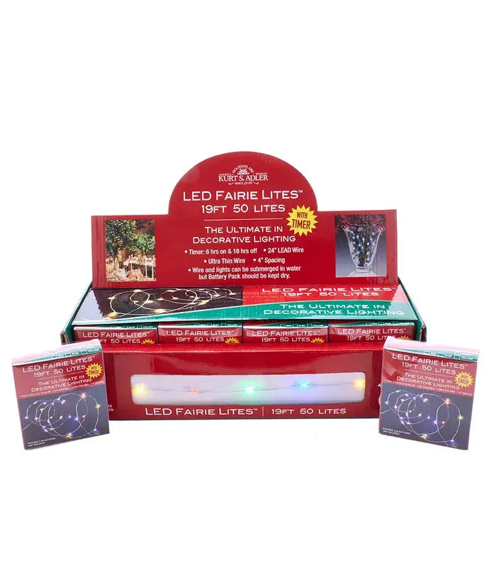Battery-Operated Multicolored LED Light Set