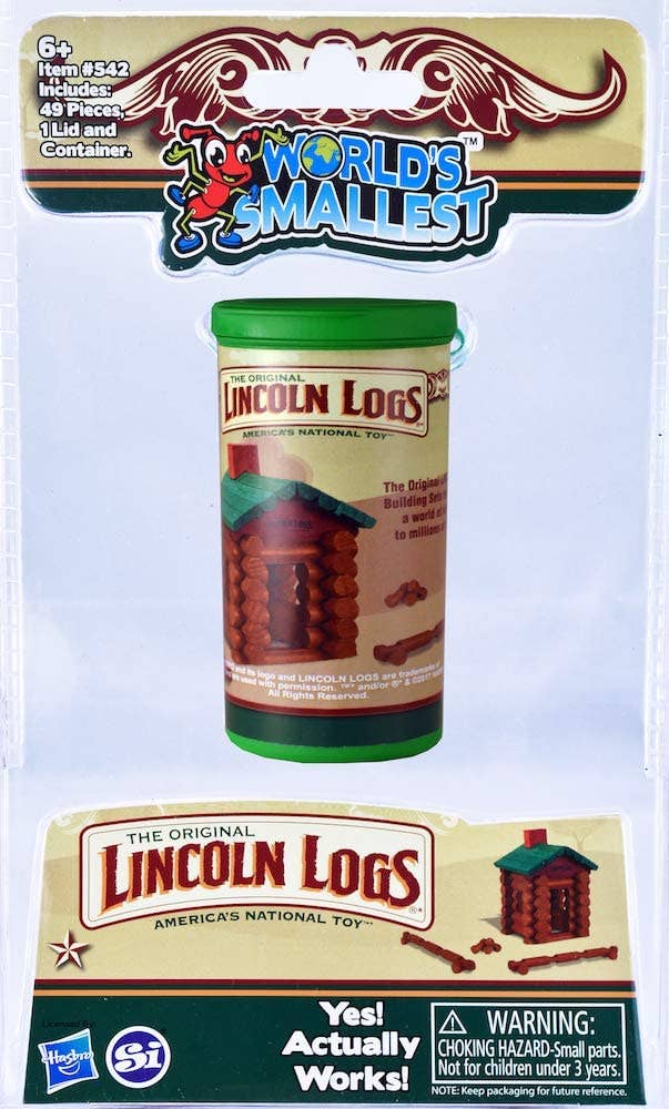World's Smallest Lincoln Logs Playset