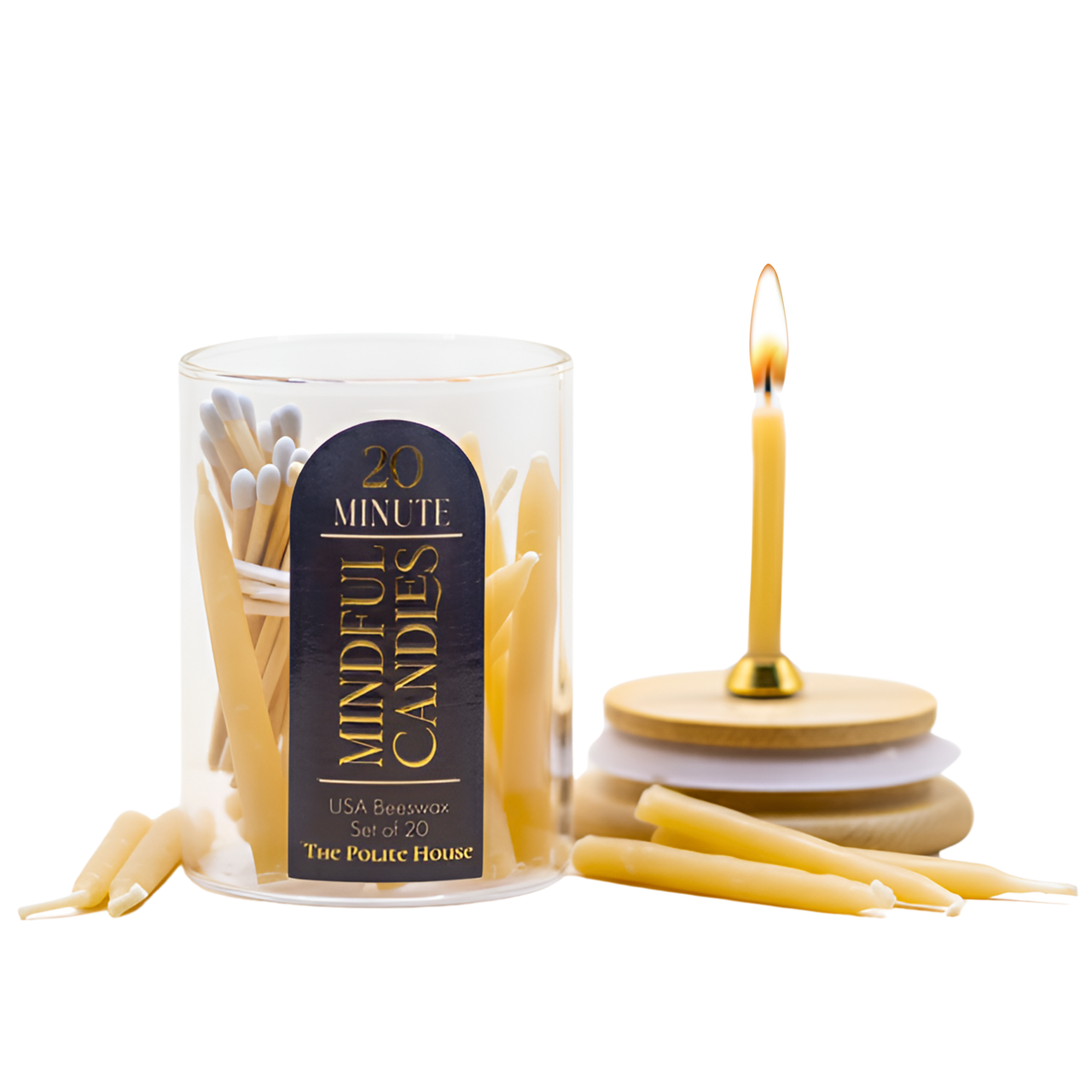 20-Minute Beeswax Candles