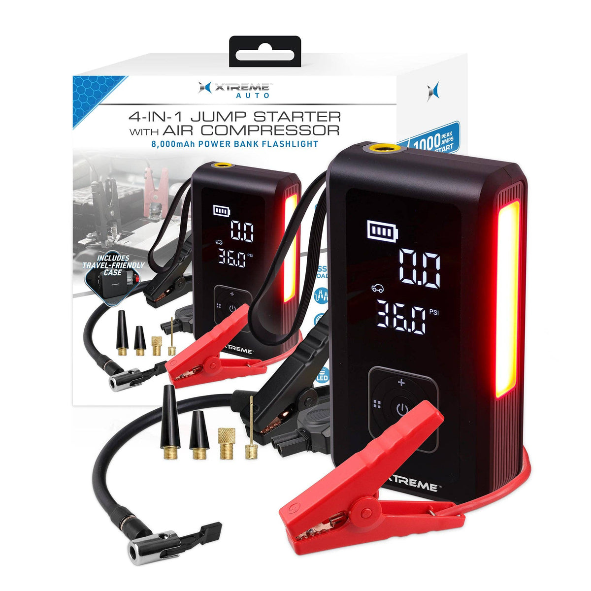 4-in-1 Jump Starter