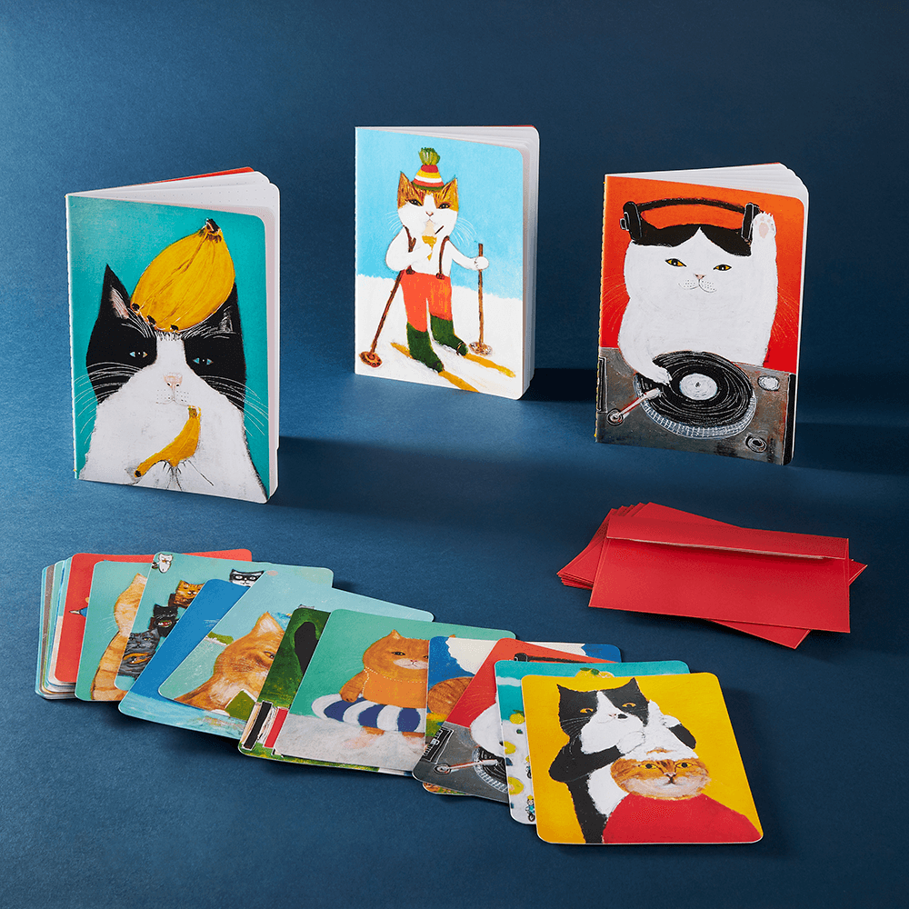 The Secret Life of Cats Correspondence Cards