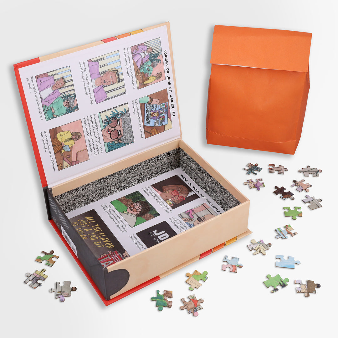 Puzzling Mysteries of the ’80s Dognapped! 500-Piece Puzzle