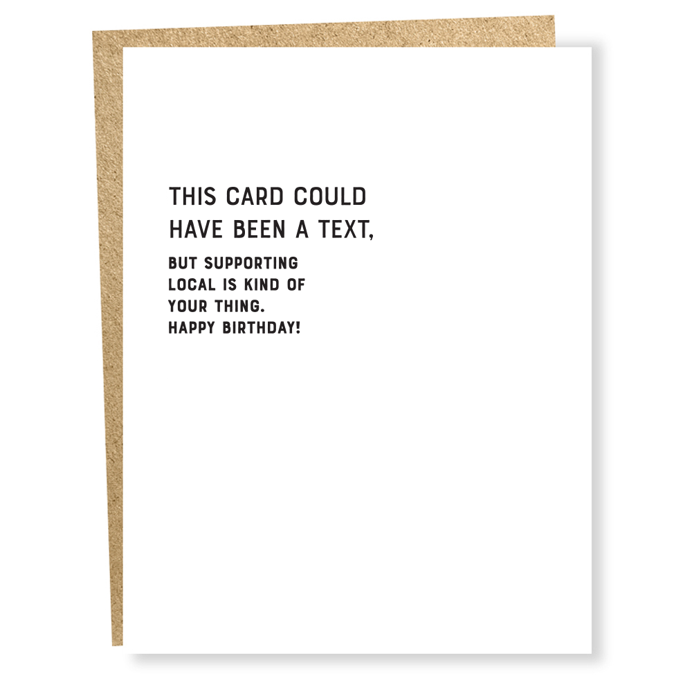 Supporting Local Card