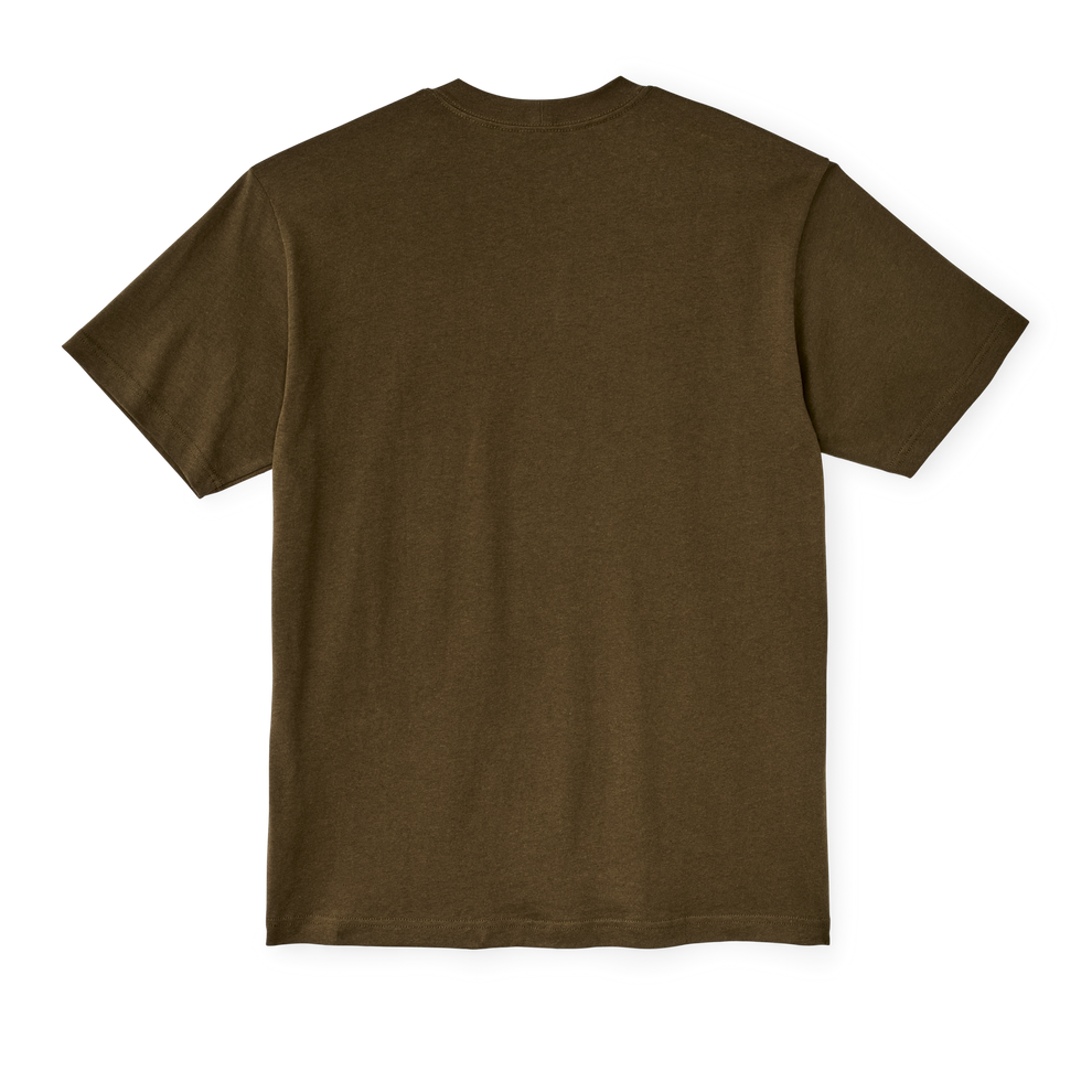 S/S Frontier Graphic T-Shirt | Military Olive Trail
