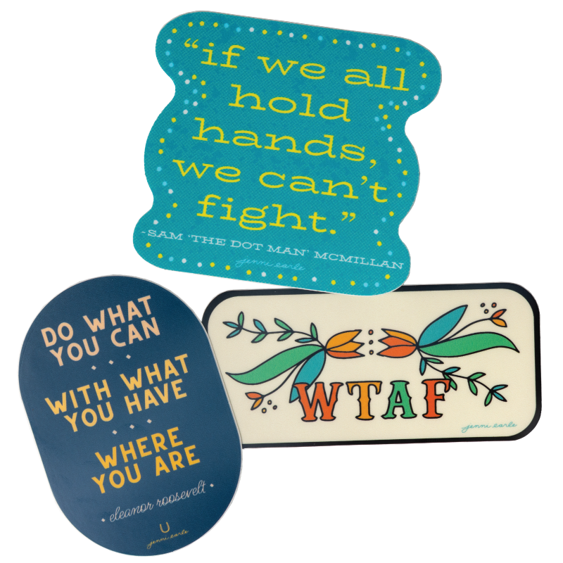 WTAF Sticker