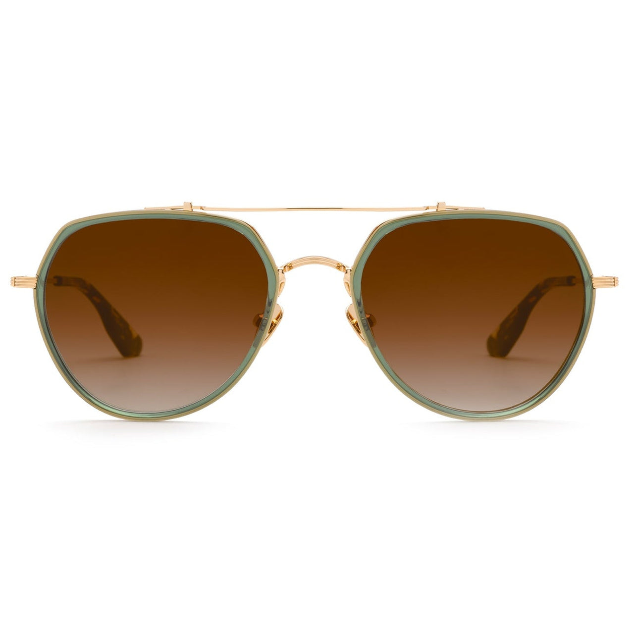 Baker 18K Titanium | Bottle Green & Zulu