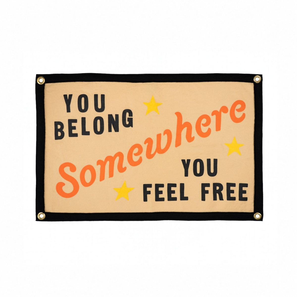 You Belong Somewhere Tom Petty Camp Flag