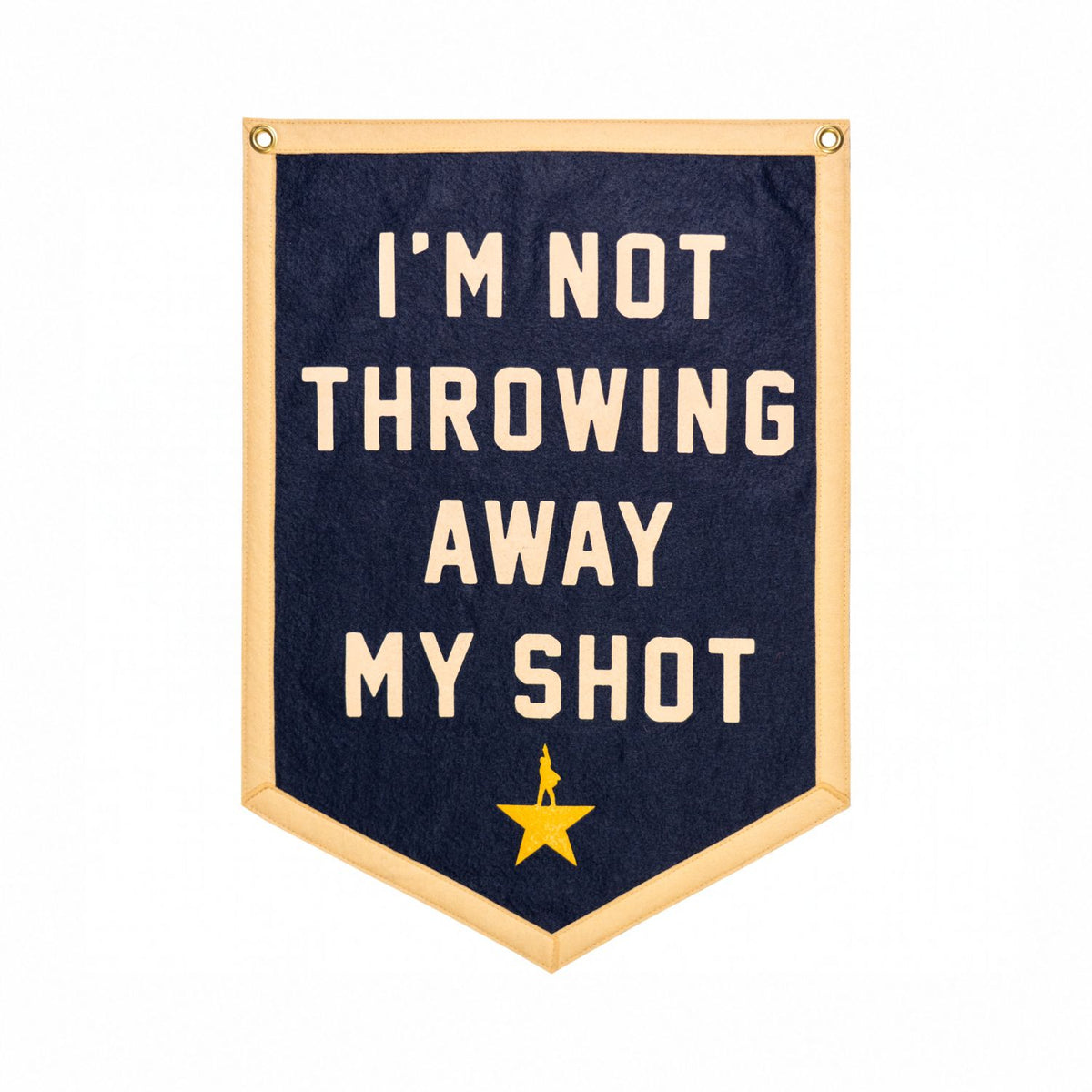 My Shot Hamilton Camp Flag