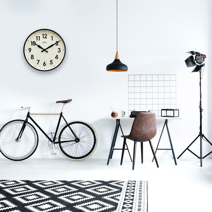 Factory XL Wall Clock | Black