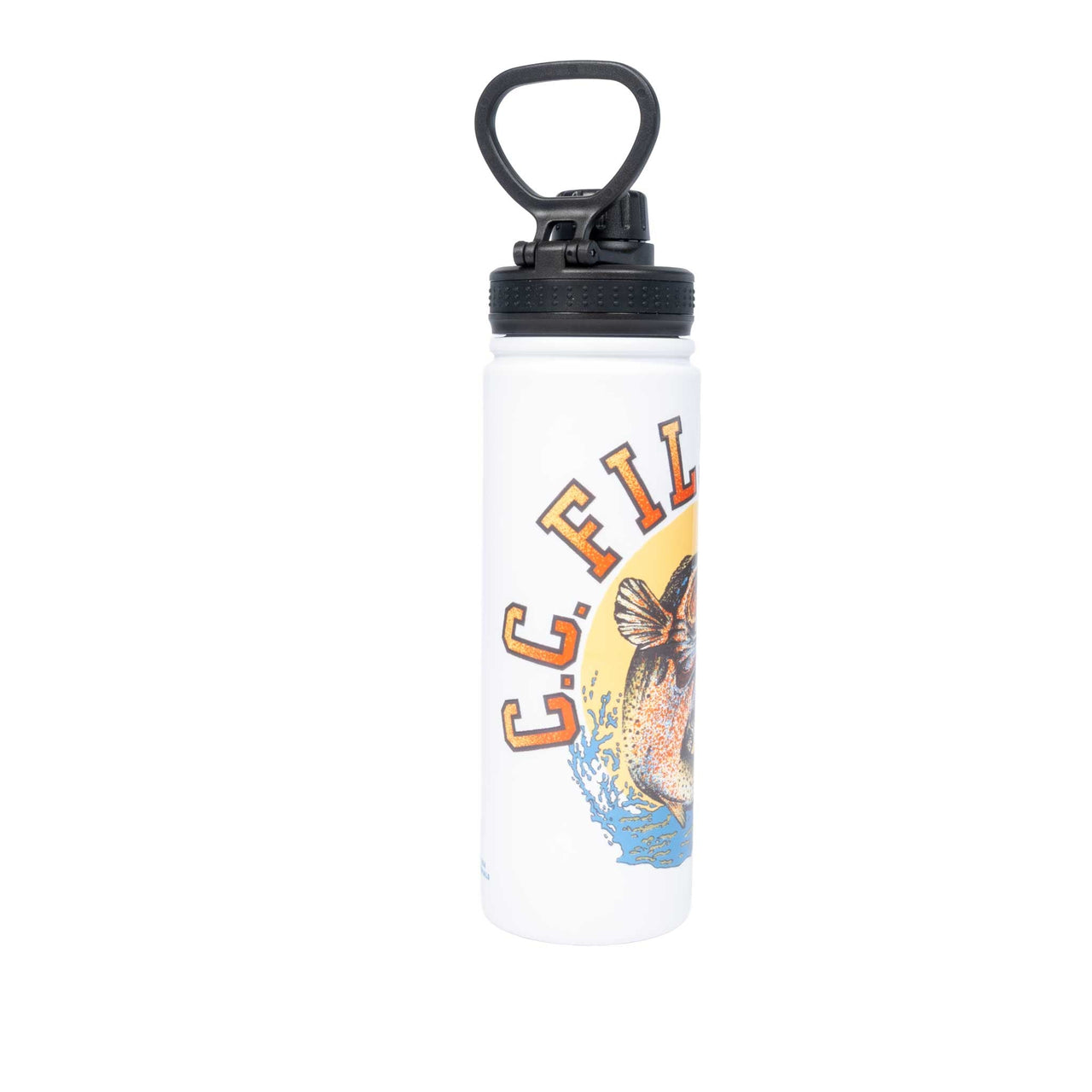 Metal Water Bottle | White