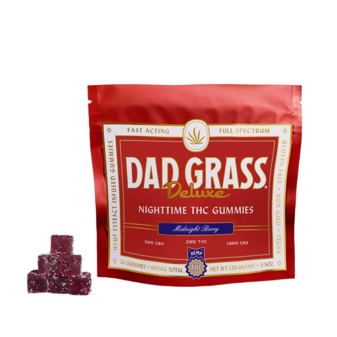 Dad Grass Deluxe Gummies | Nighttime