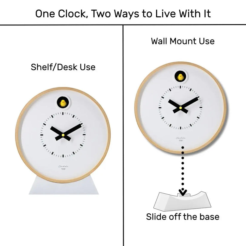 Cuckoo Clock | Dot White