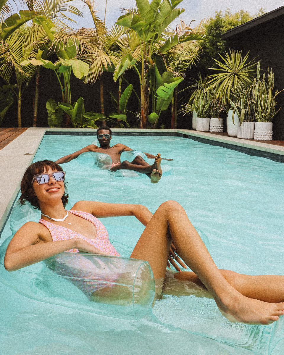 Super Clear Mesh Chair Float
