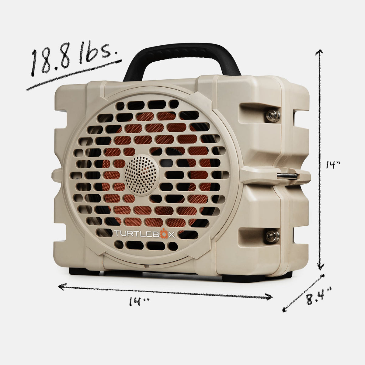 Turtlebox Grande | Field Tan