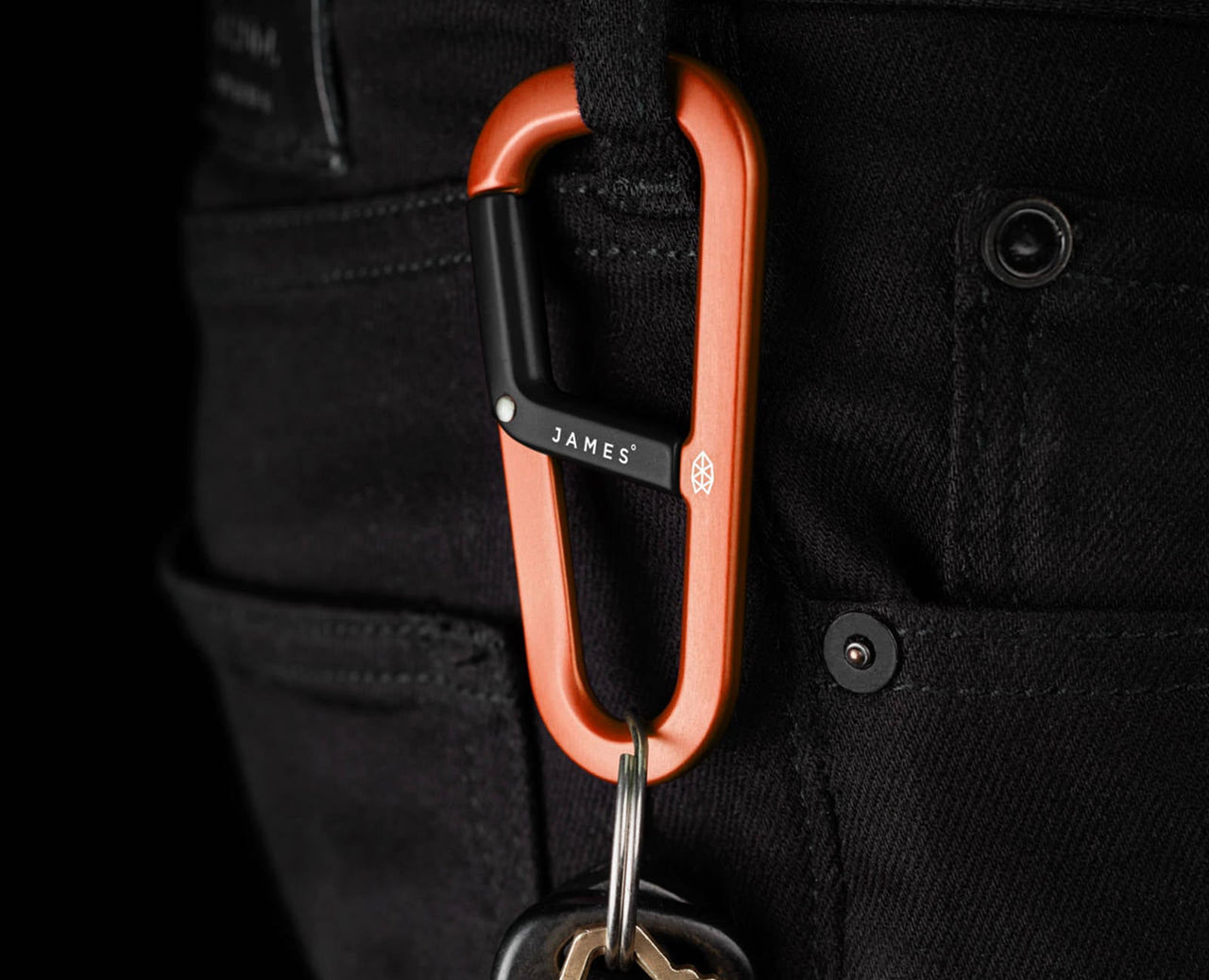 The Hardin | Orange & Black