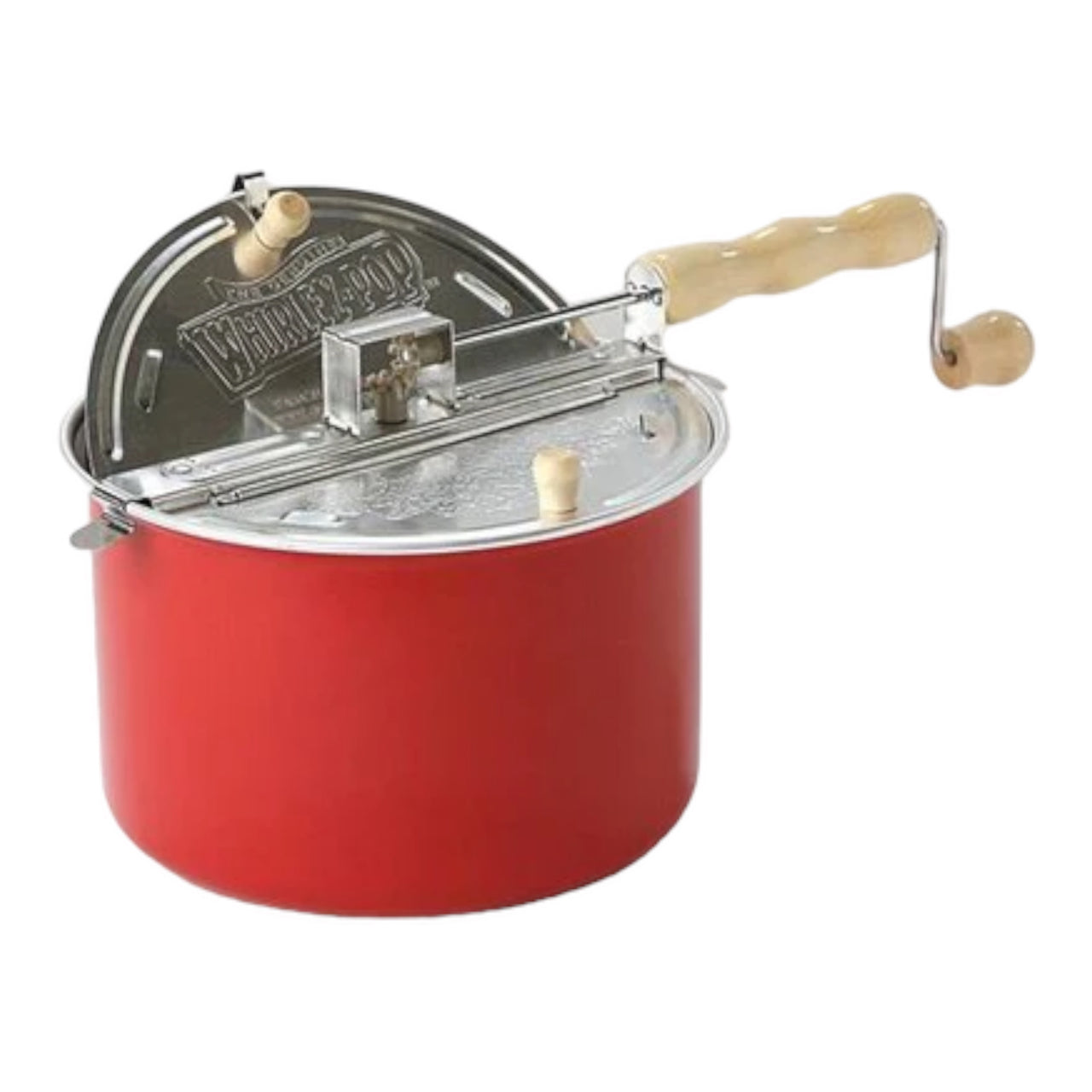 Whirley Pop Barn Red Popcorn Popper