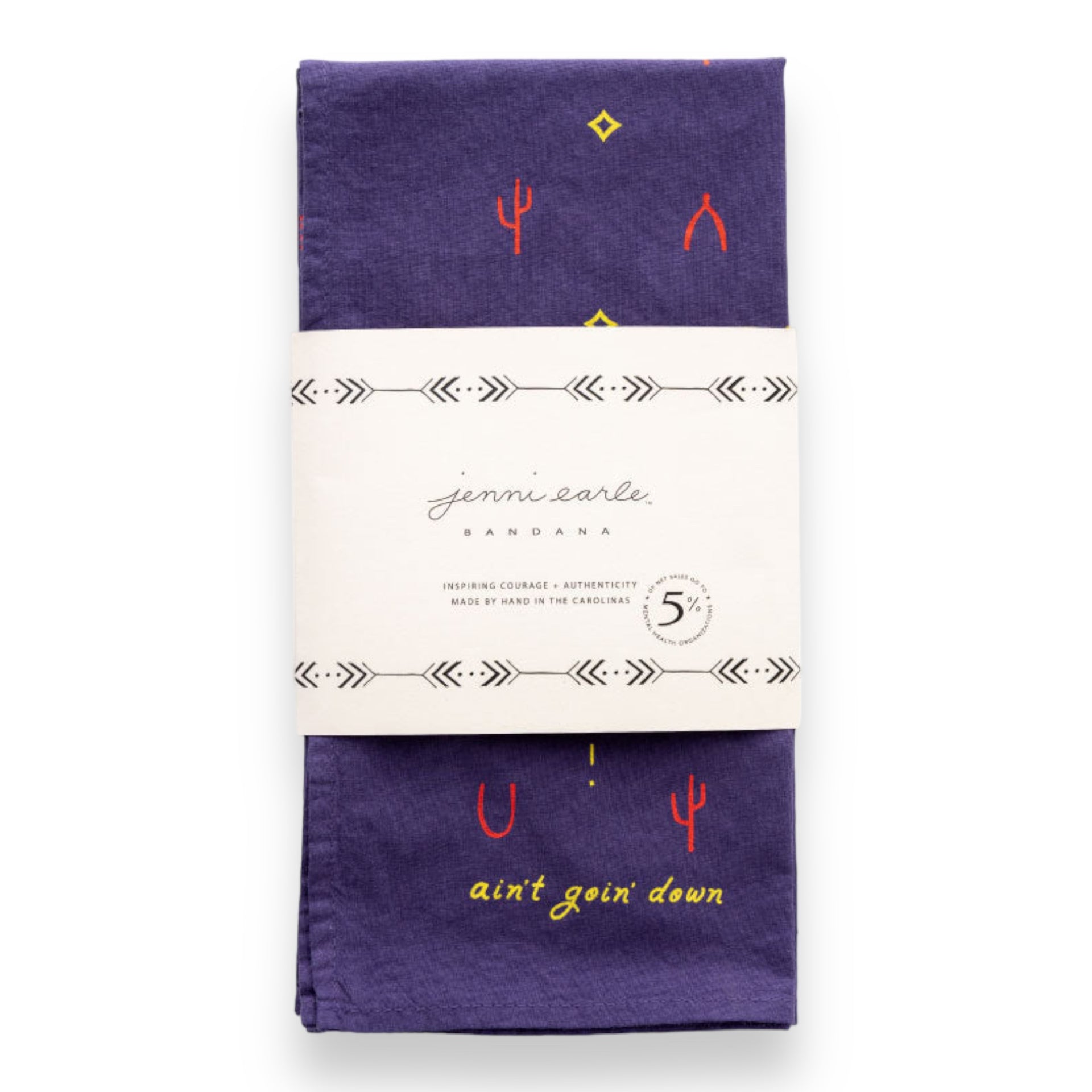 Ain't Going Down Bandana - Domestic Domestic