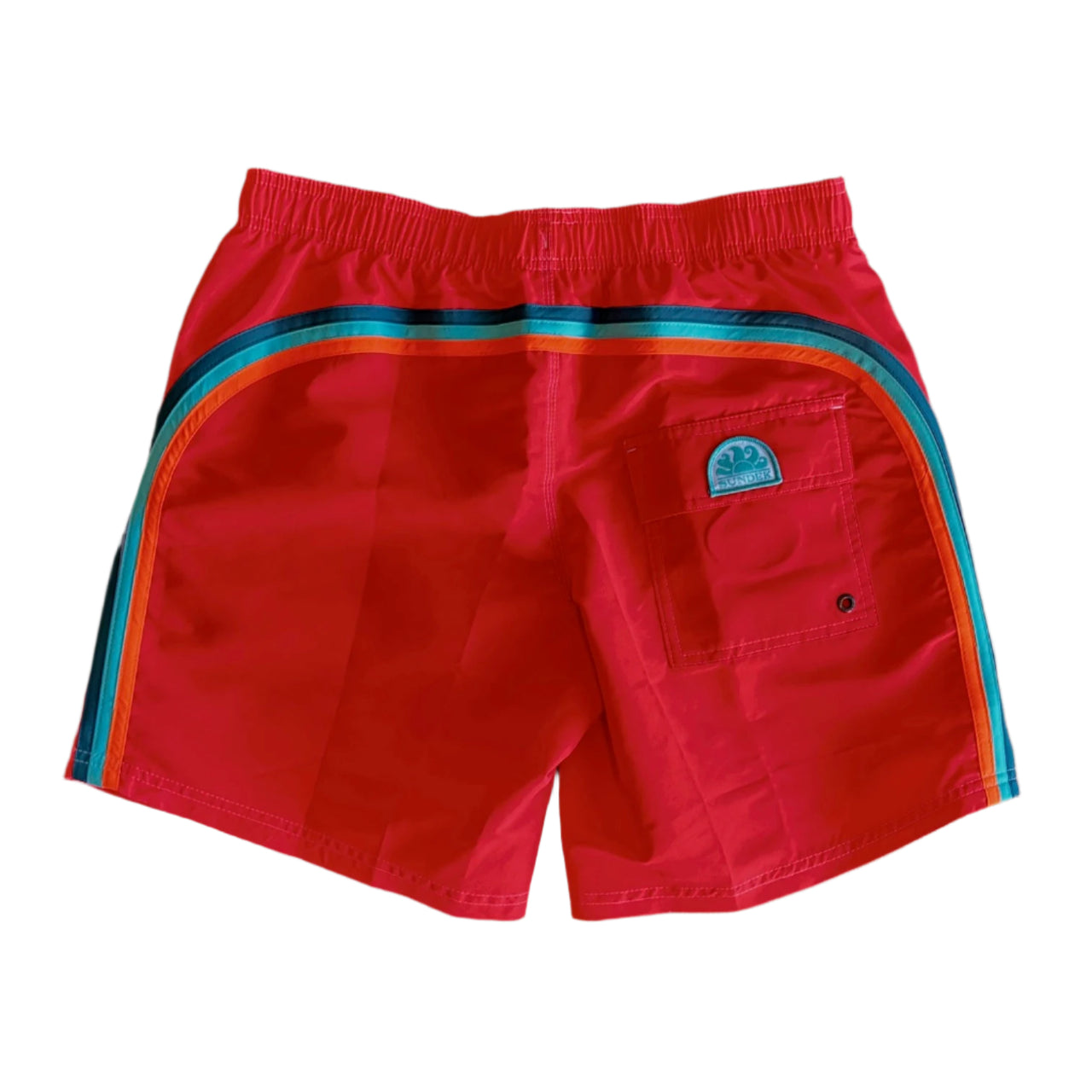Iconic Taffeta Boardshort | Turbo w Light Blue