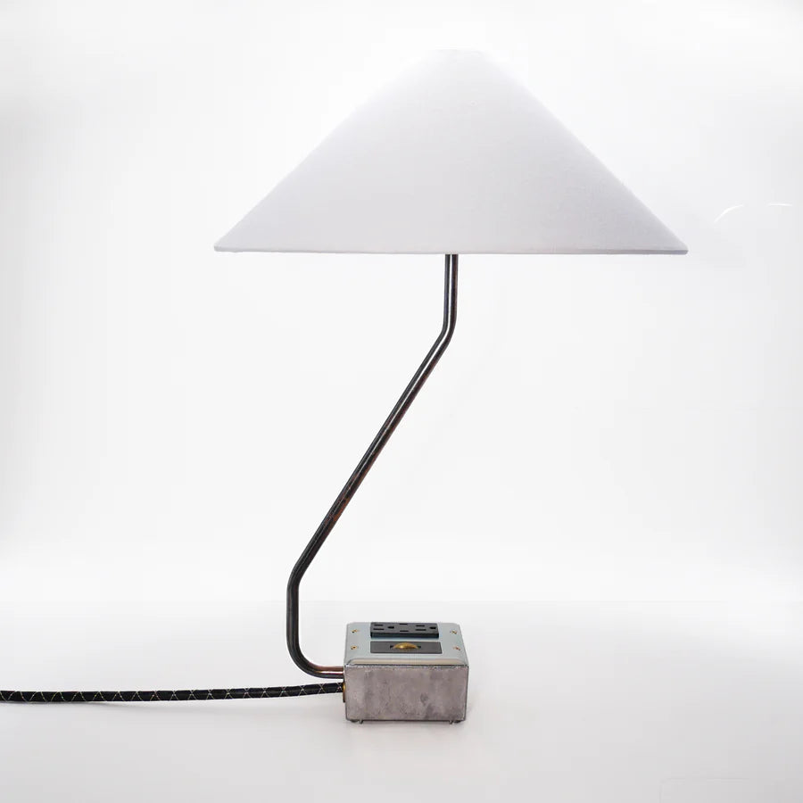 Eugene Fade Smart USBC Table Lamp | Raw Metal