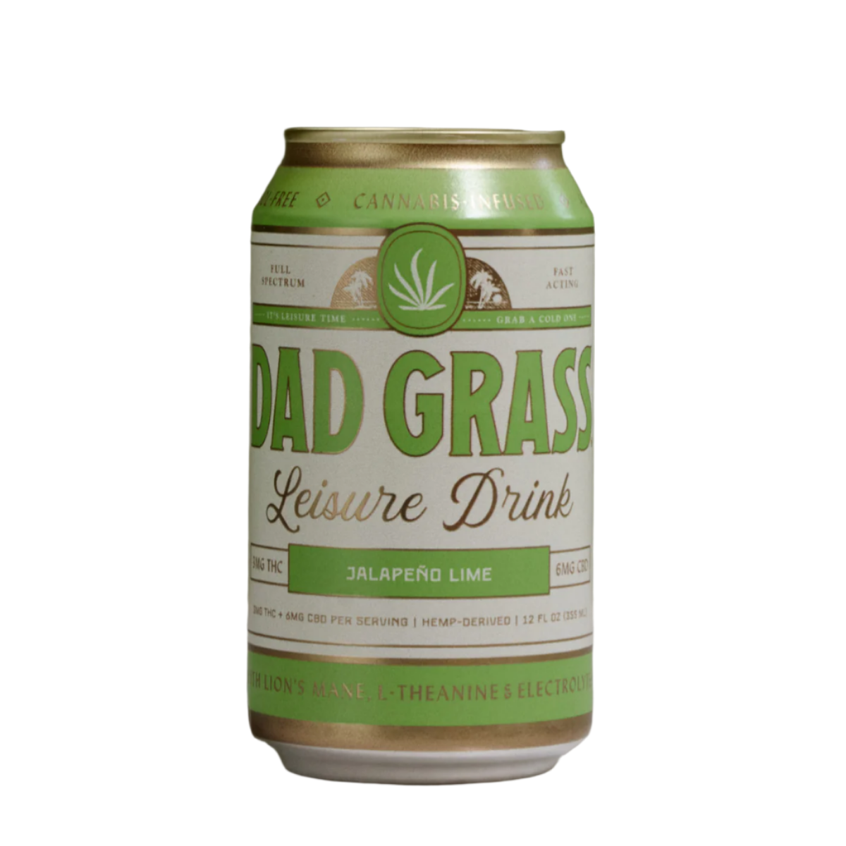 Dad Grass THC Drink | Jalapeno Lime