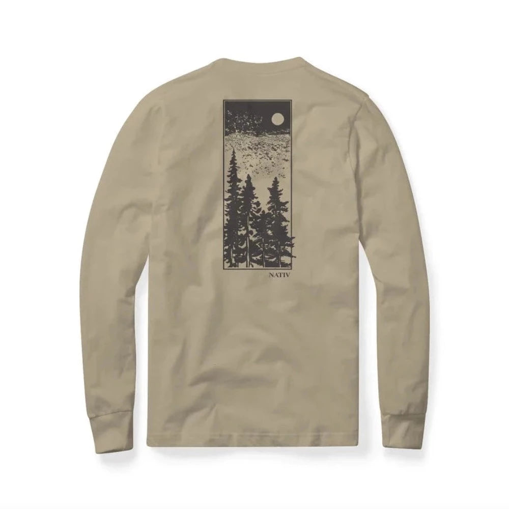 L/S Juniper Tee | Sandstone