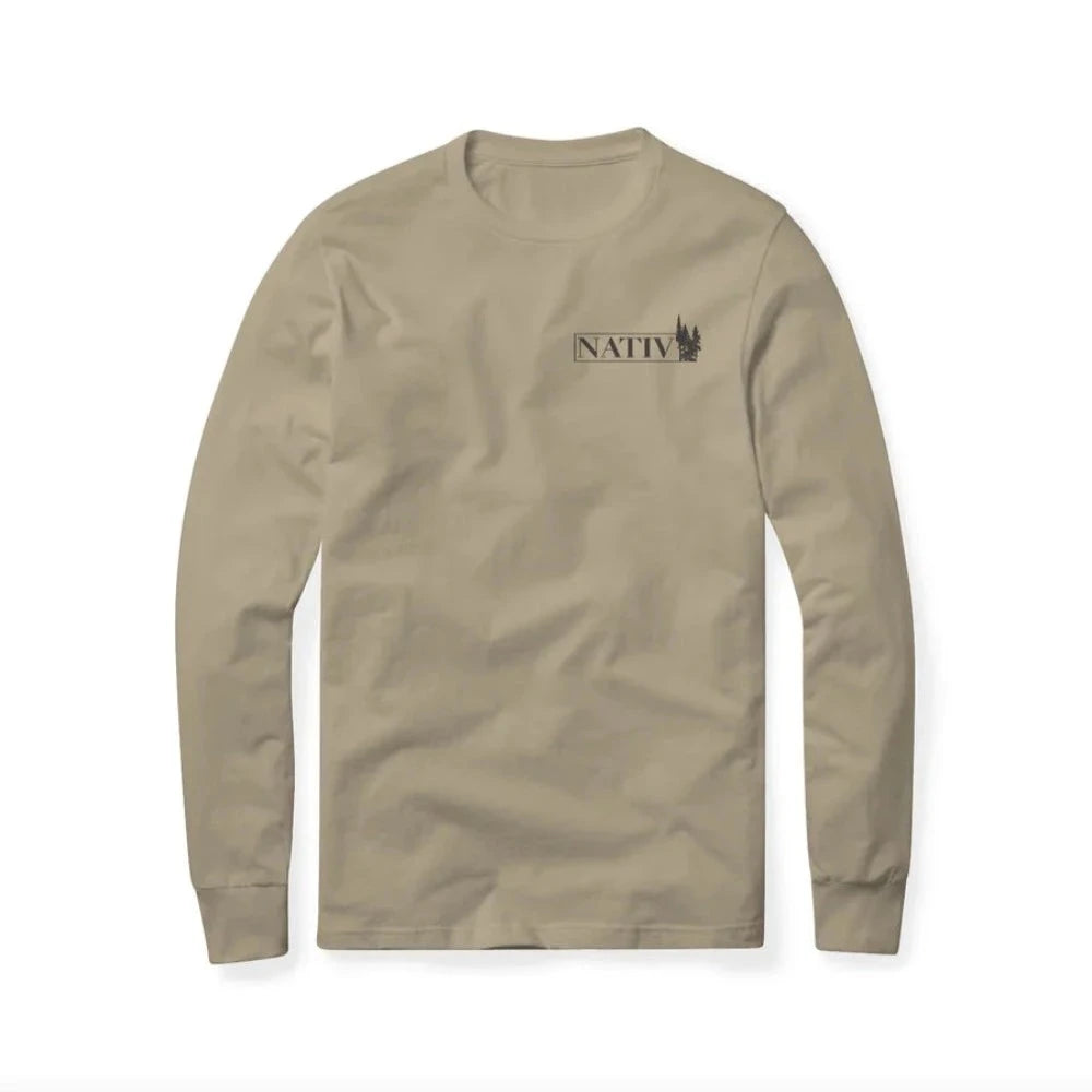 L/S Juniper Tee | Sandstone
