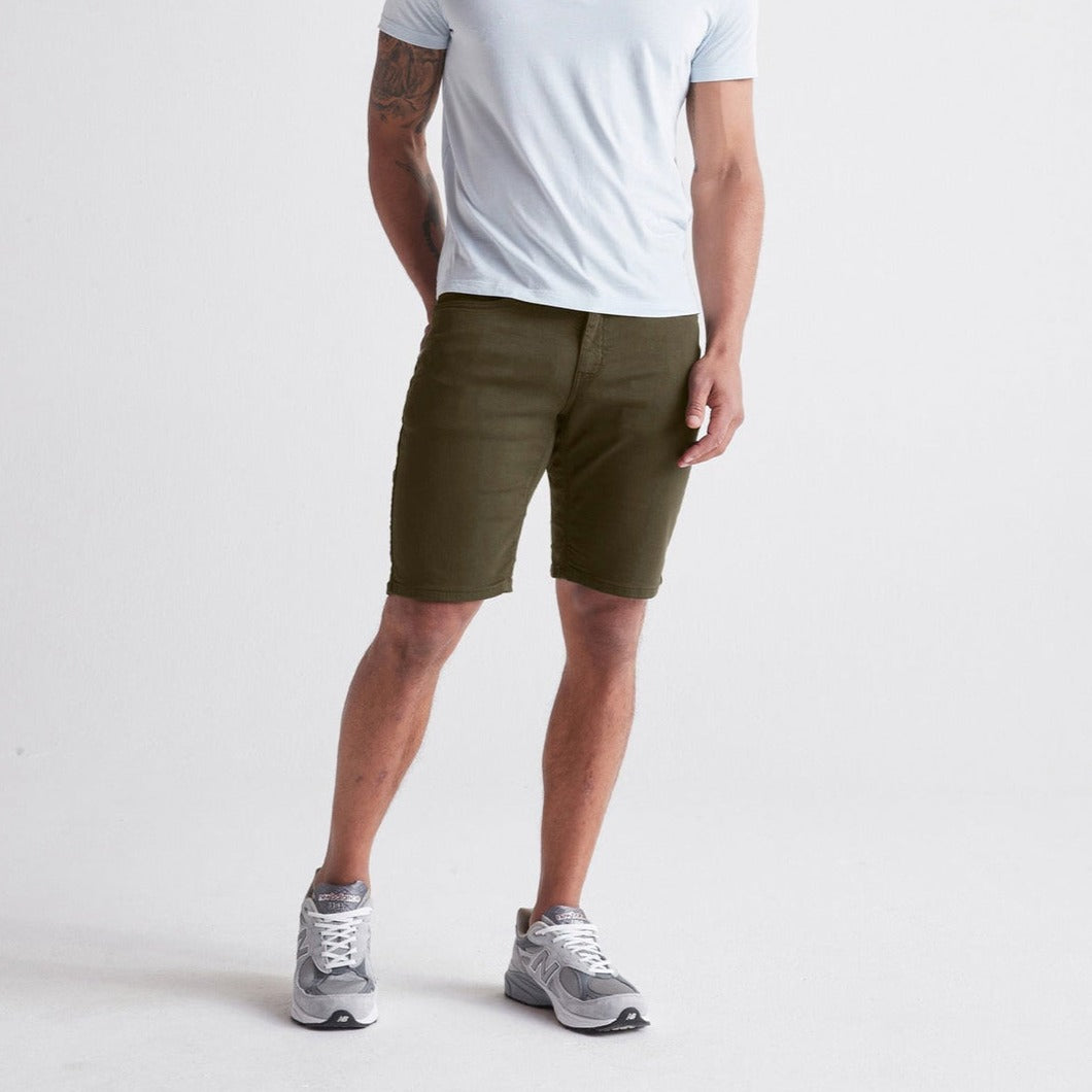 No Sweat Relaxed Short | Army Green