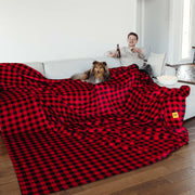 Original Stretch Blanket | Red Plaid - Domestic Domestic