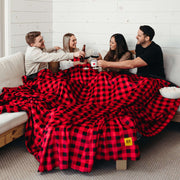 Original Stretch Blanket | Red Plaid - Domestic Domestic