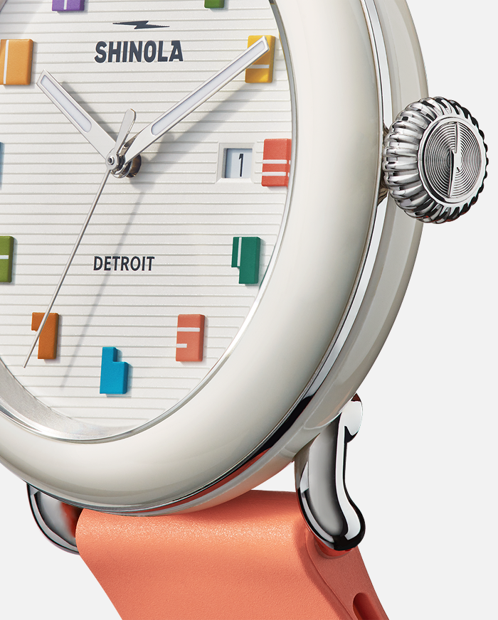 The Detrola 41mm | Warm Grey