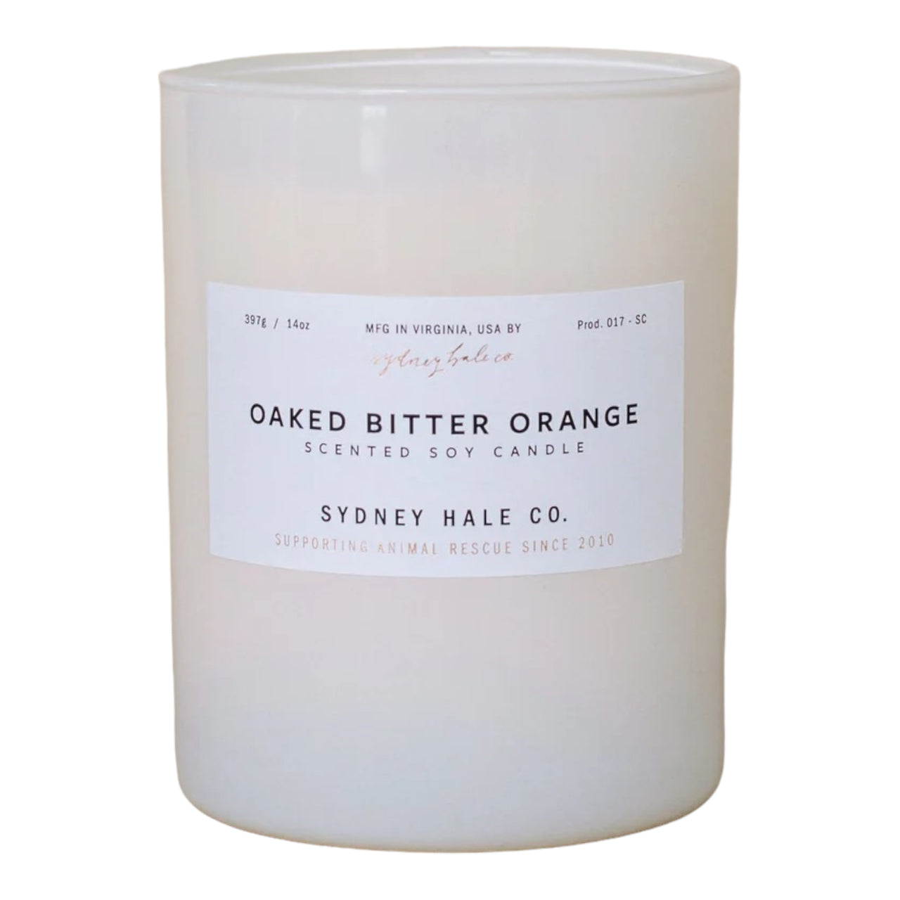 Oaked Bitter Orange Candle