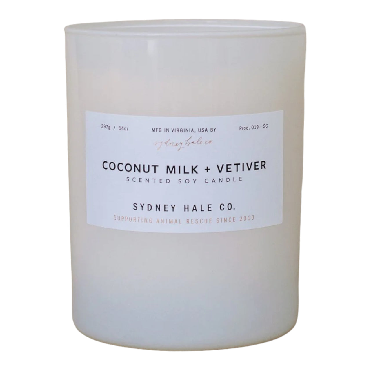 Coconut Milk + Vetiver Candle