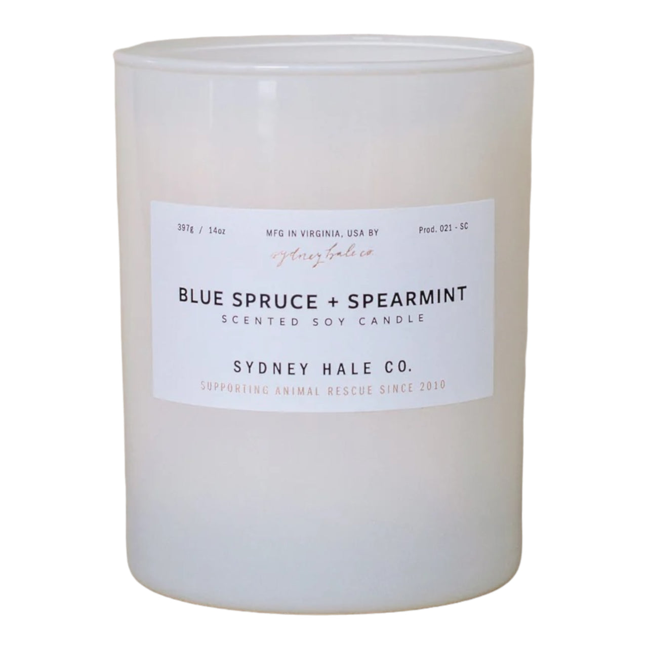 Blue Spruce & Spearmint Candle