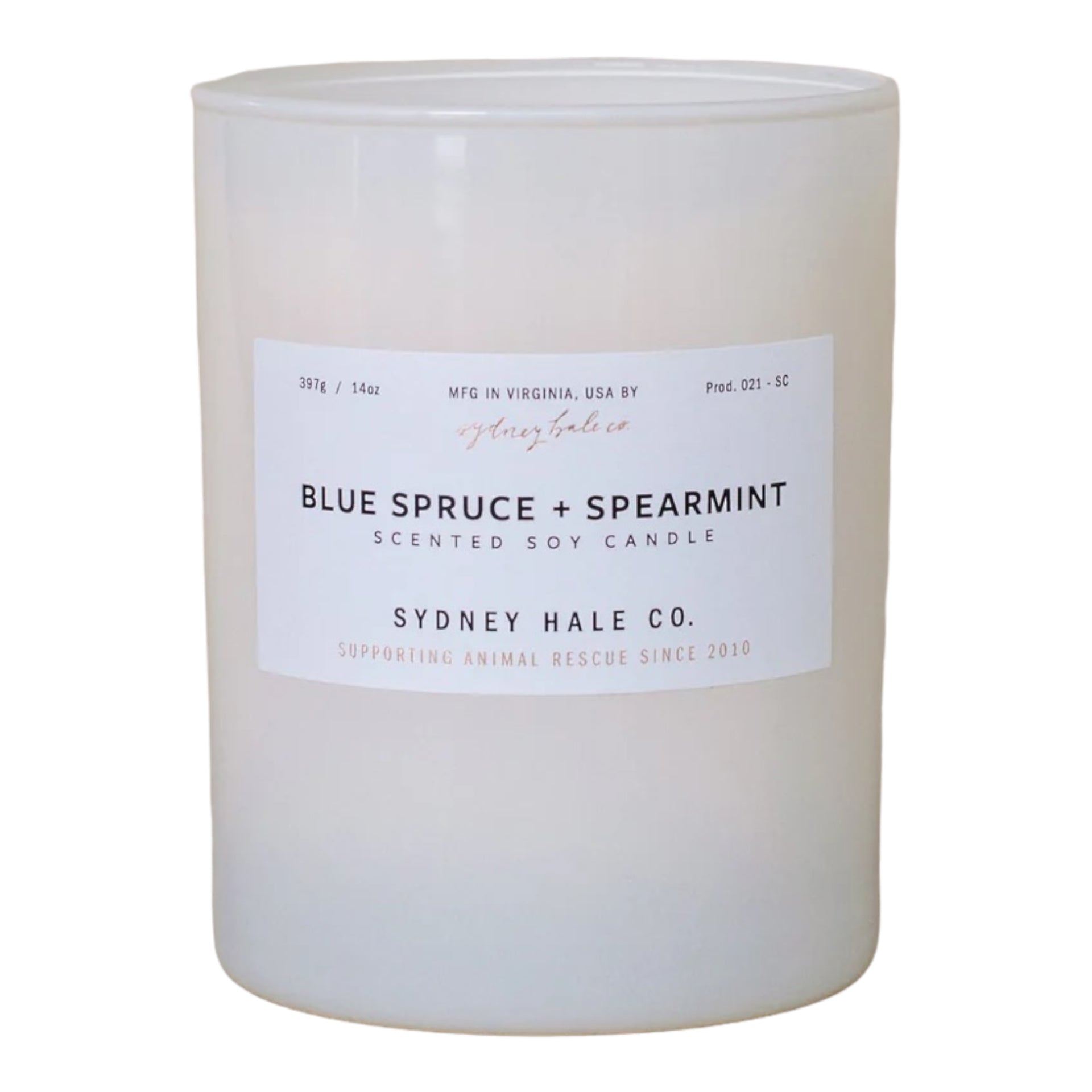 Blue Spruce & Spearmint Candle - Domestic Domestic