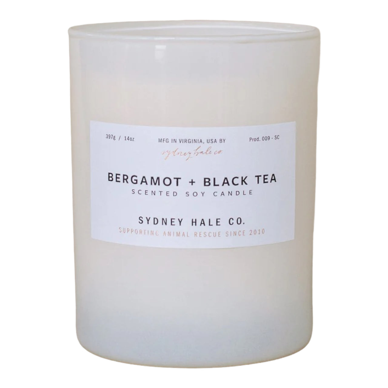 Bergamot & Black Tea Candle