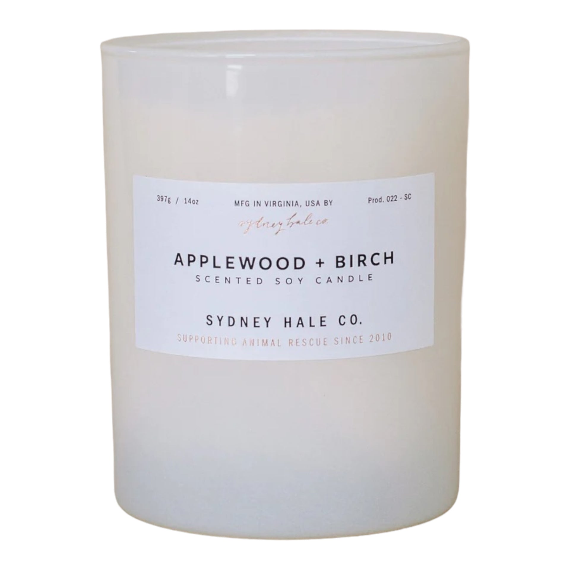 Applewood + Birch Candle - Domestic Domestic