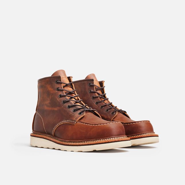 6" Classic Moc 1907 | Copper Rough & Tough