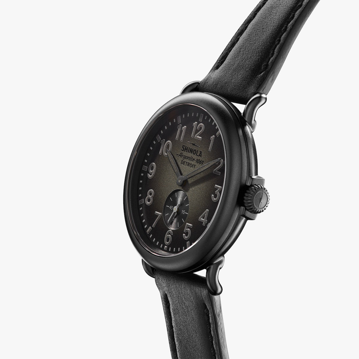 The Runwell Sub Second 41 mm | Blackout
