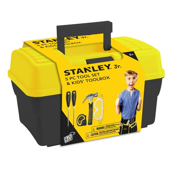 Stanley Jr. 5 Piece Tool & Box Set