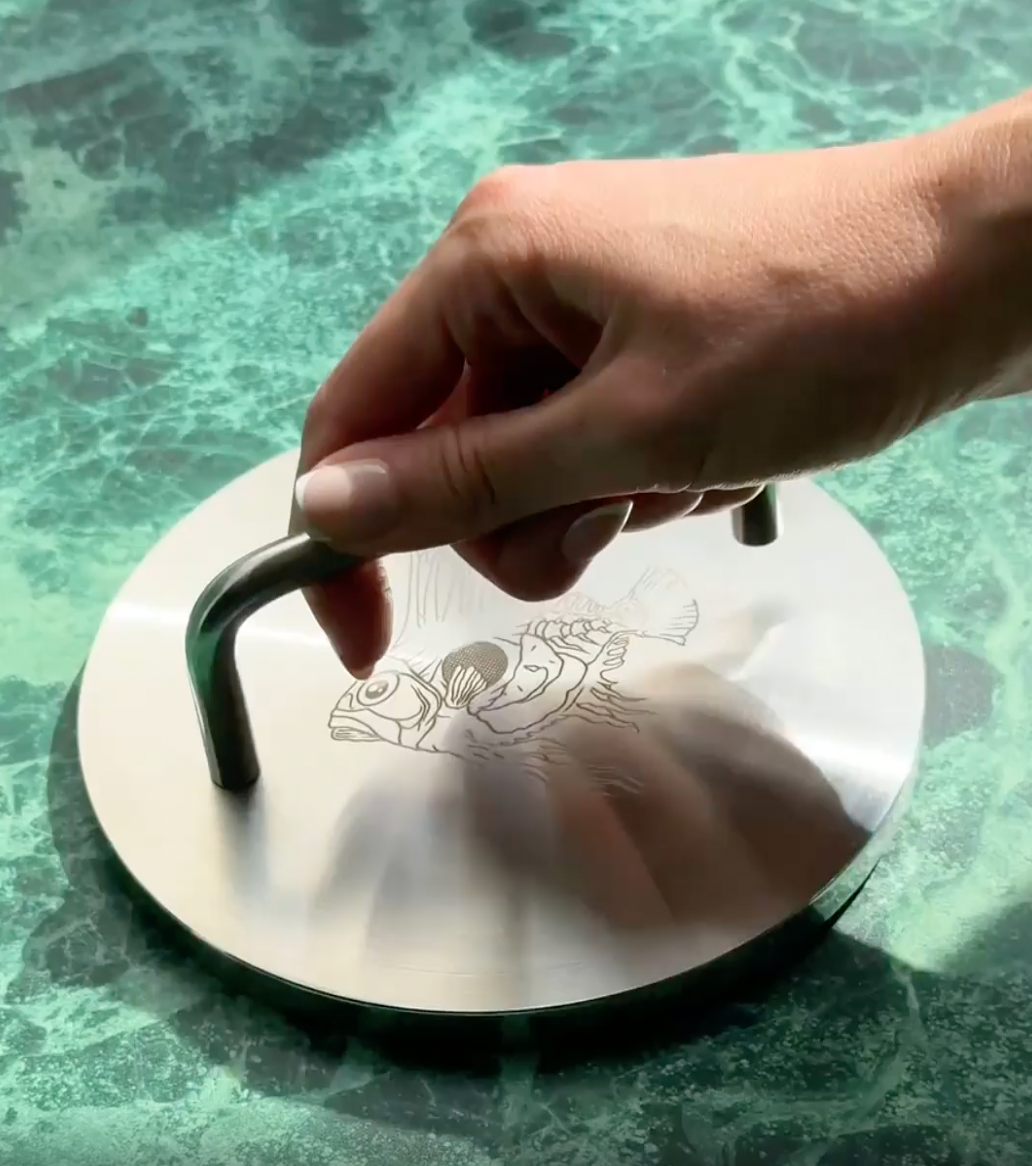 Stainless Steel Fish Press