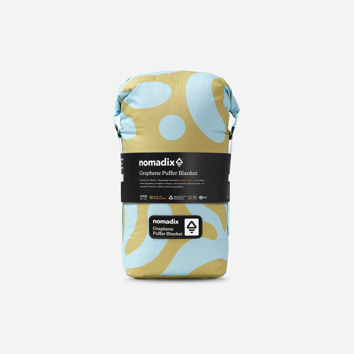 Puffer Blanket | Whirlpool Meadow Green
