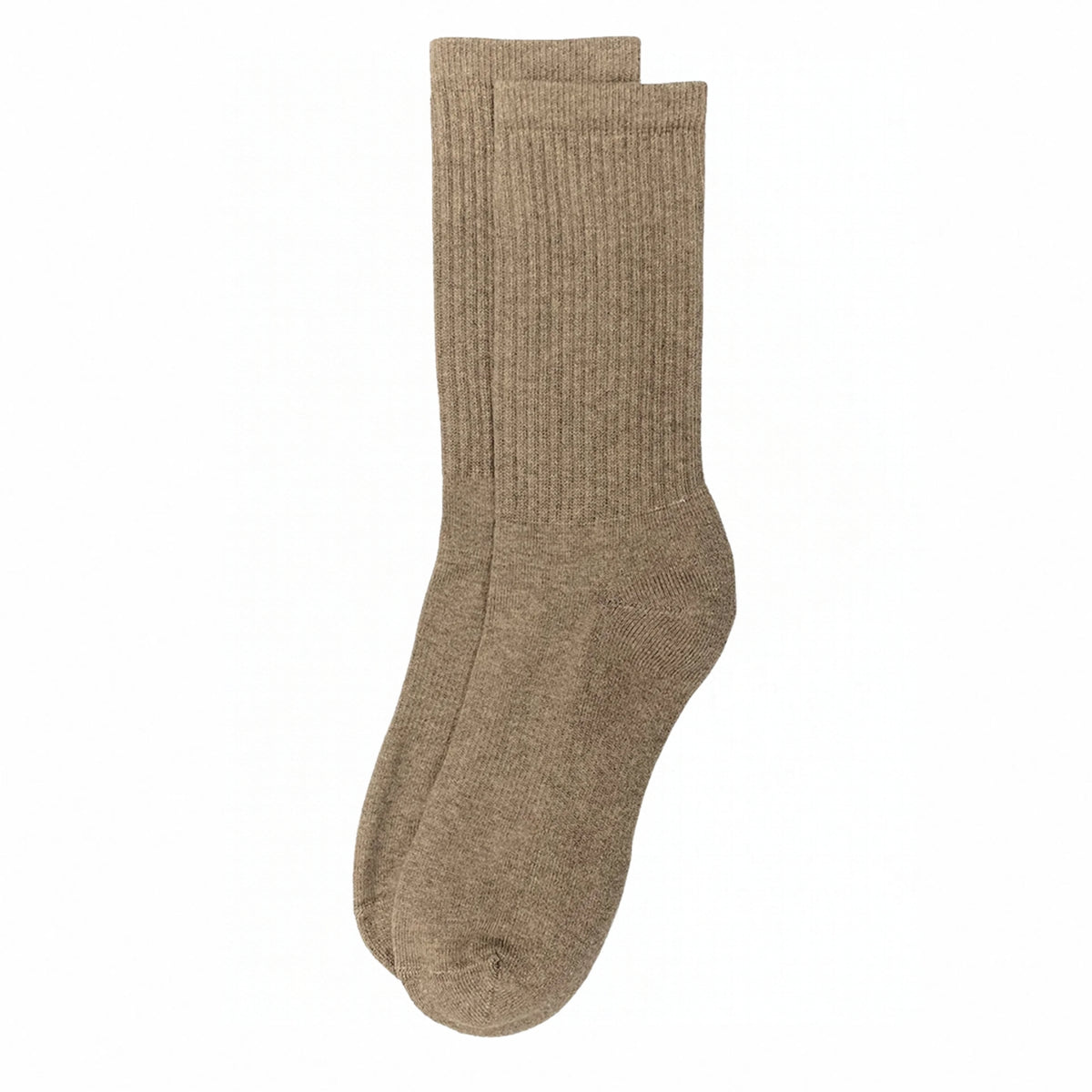 Statement Crew Sock | Tan