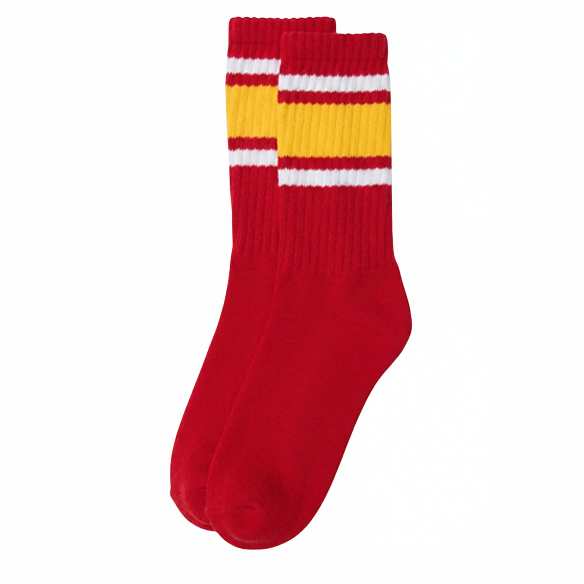 Retro Supporter Stripe Sock | Kansas City