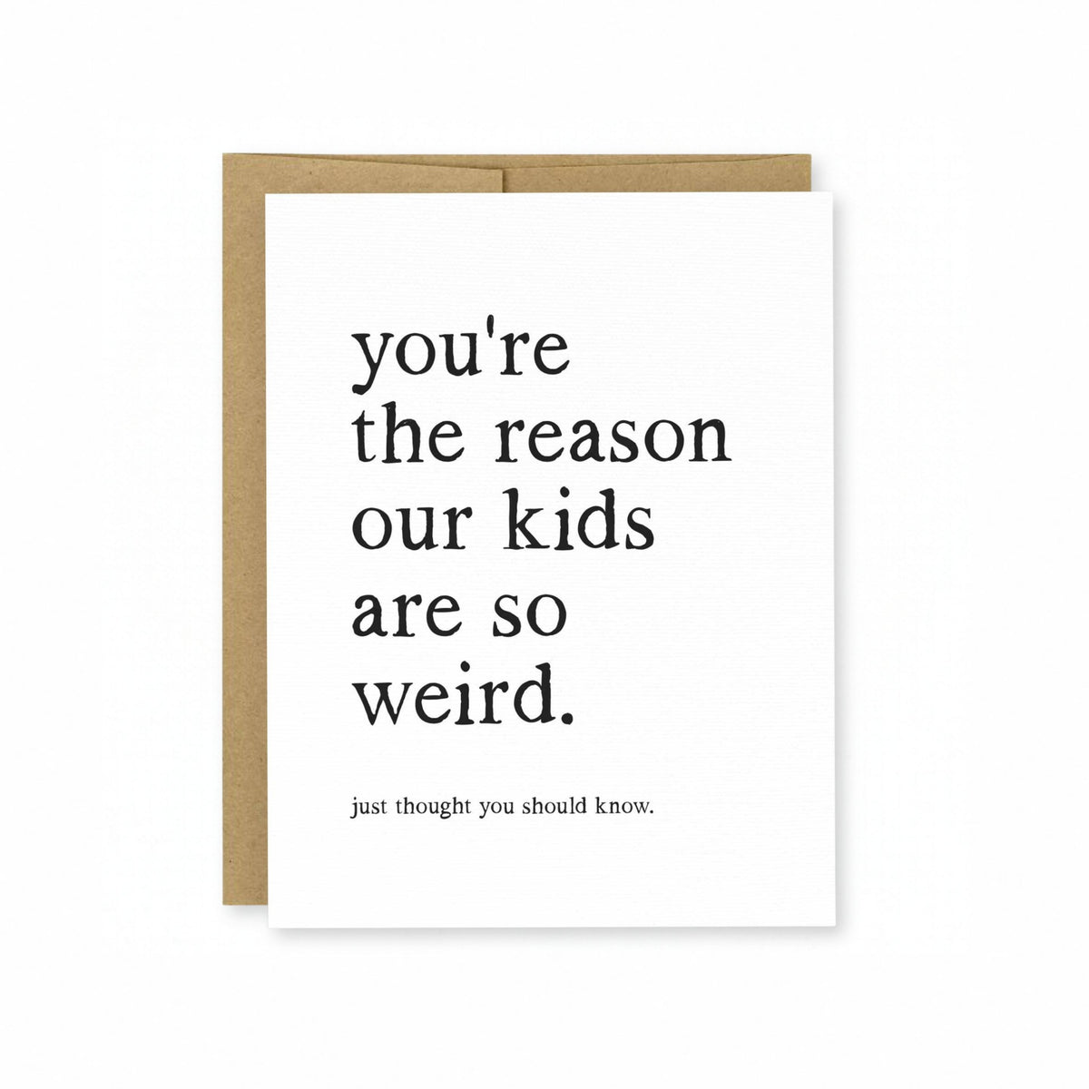 Weird Kids Cards