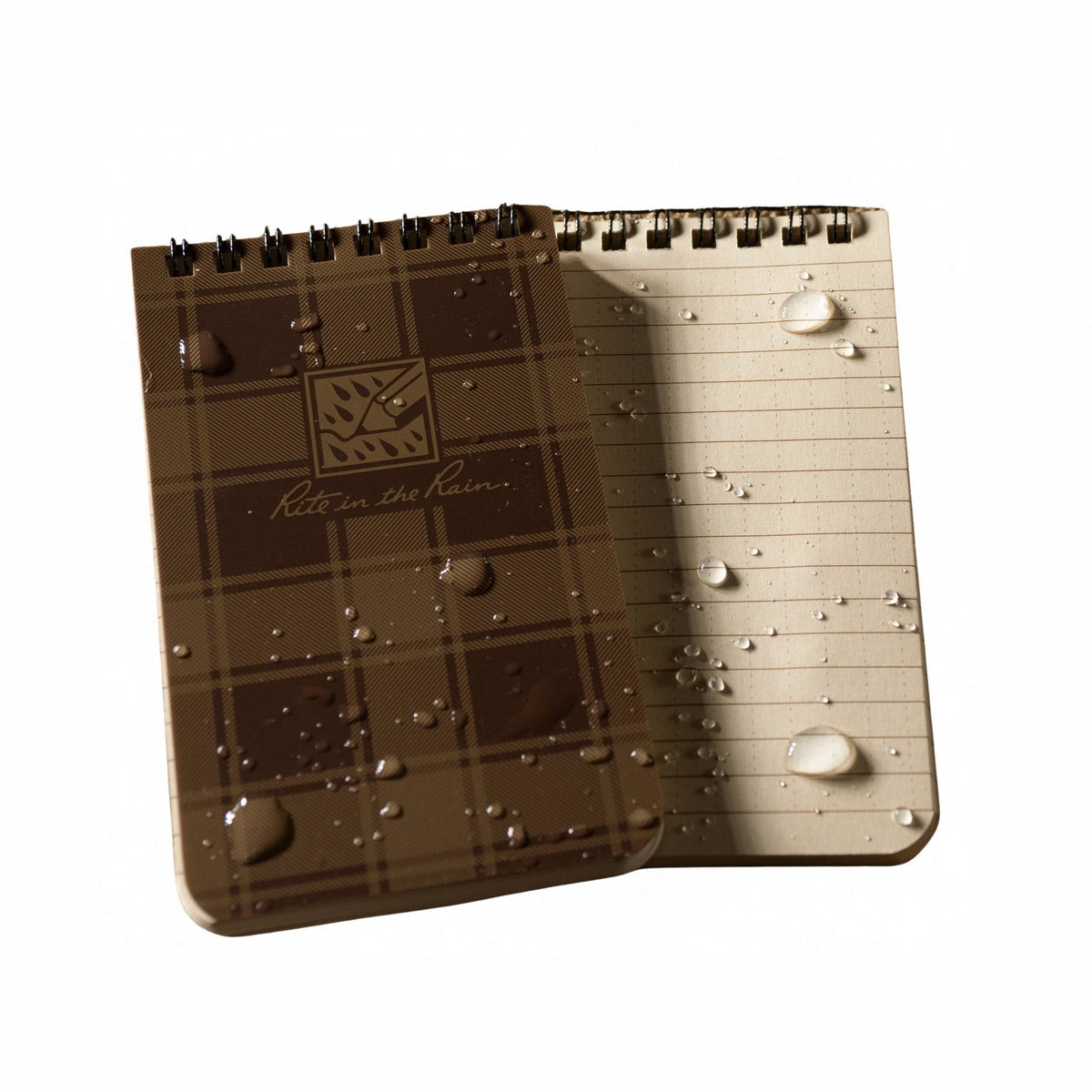 Spiral Plaid Notebook